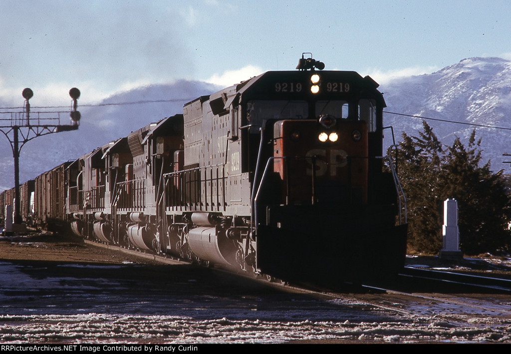 SP 9219 East at Tehachapi